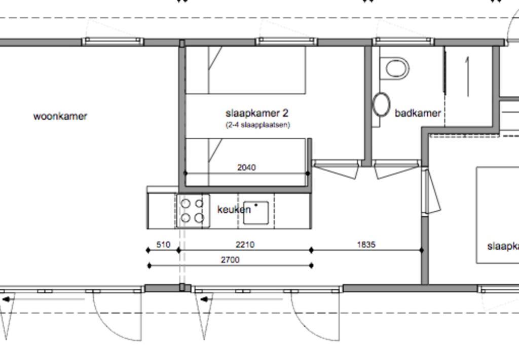 Strandvakantiehuisje! Workum Exteriör bild