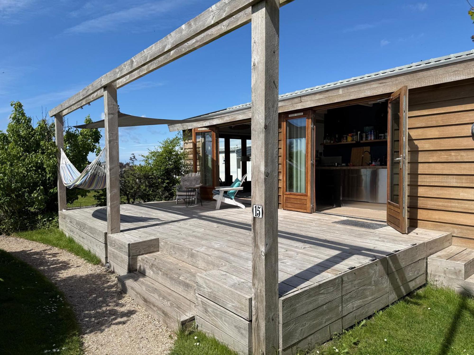 Strandvakantiehuisje! Workum Exteriör bild